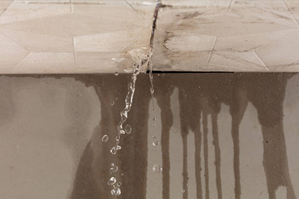 Professional Burst Pipe Cleanup technician working in Kingston, OH